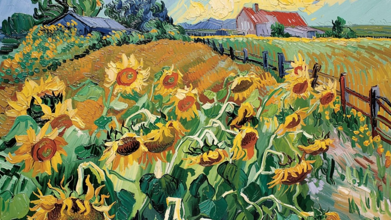 Sunflowers by Vincent van Gogh